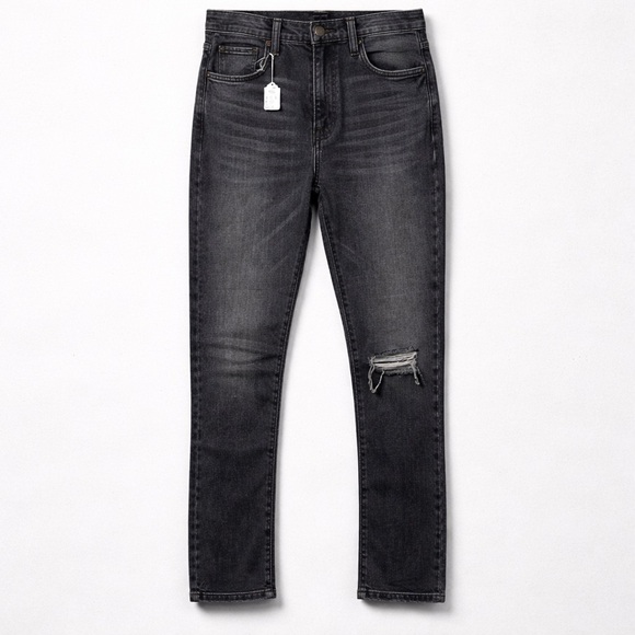 Etica Denim - Etica Scarlet Mid rise slim jeans in desert willow (gray). NWT size 24